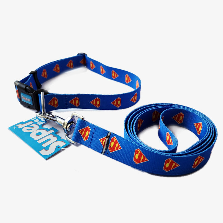 Graphic Collar and Leash Combo - SuperPup