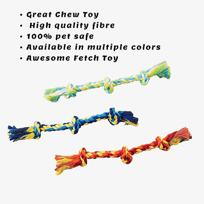 Tripple Knot Multi Coloured Rope Toy