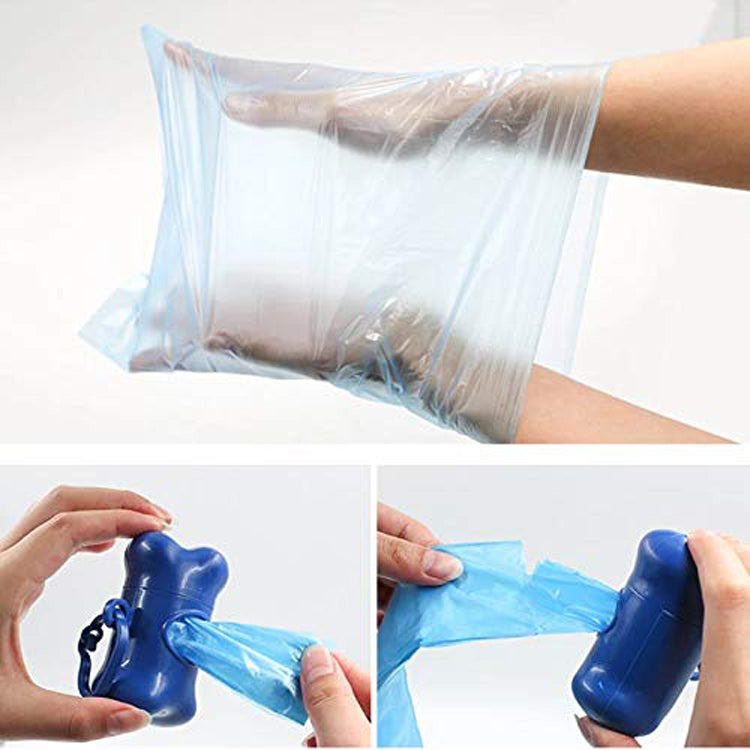 Bone Shaped Waste Poop Clean Bags with Bag Dispenser Box