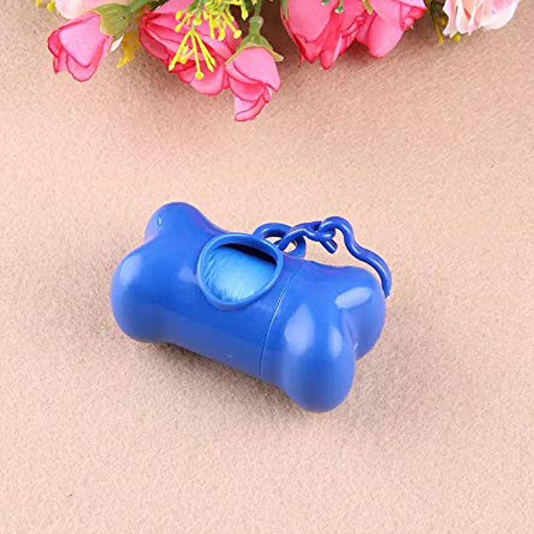 Bone Shaped Waste Poop Clean Bags with Bag Dispenser Box