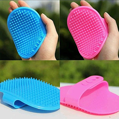 IndiHopShop Bathing and Grooming Hand Brush with Rubber Bristles for Dogs and Cats freeshipping - Indihopshop