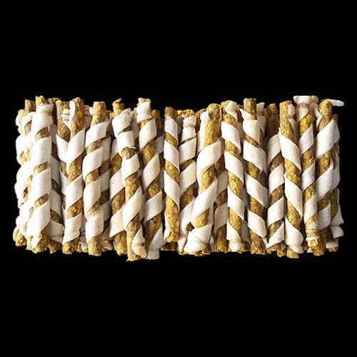 Dog CHICKEN Spiral Chew Sticks Munchy Stick Dogs Snacks/Treats