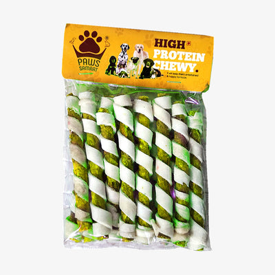Dog CHICKEN Spiral Chew Sticks Munchy Stick Dogs Snacks/Treats