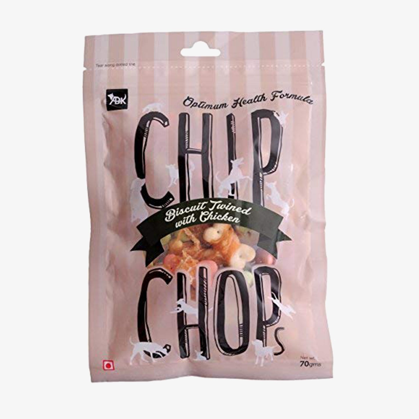 Chip Chops Biscuit Twined with Chicken
