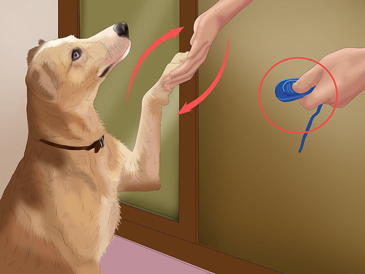 IndiHopShop Pet Training Clicker with Wrist Strap for Dogs, Cats and Birds