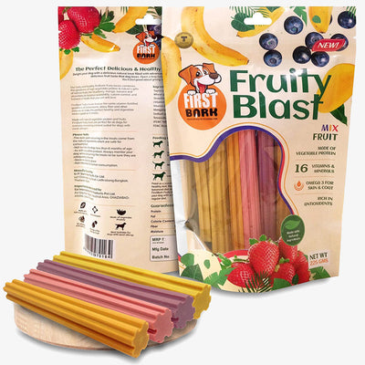 First Bark Fruity Bites Mix Fruit - 225 gms