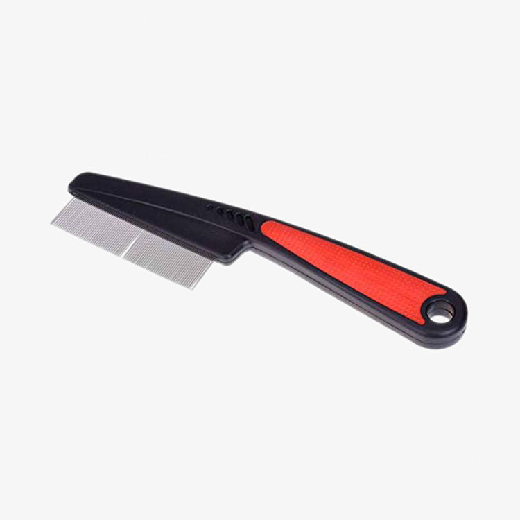 Go Pet Flea Comb for Dogs & Cats - Stainless Steel Fine Teeth
