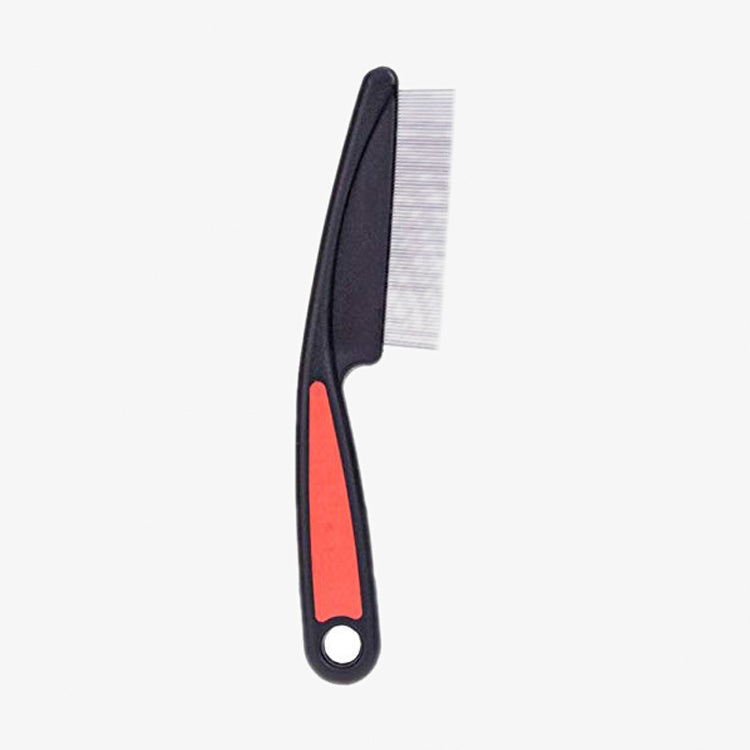 Go Pet Flea Comb for Dogs & Cats - Stainless Steel Fine Teeth