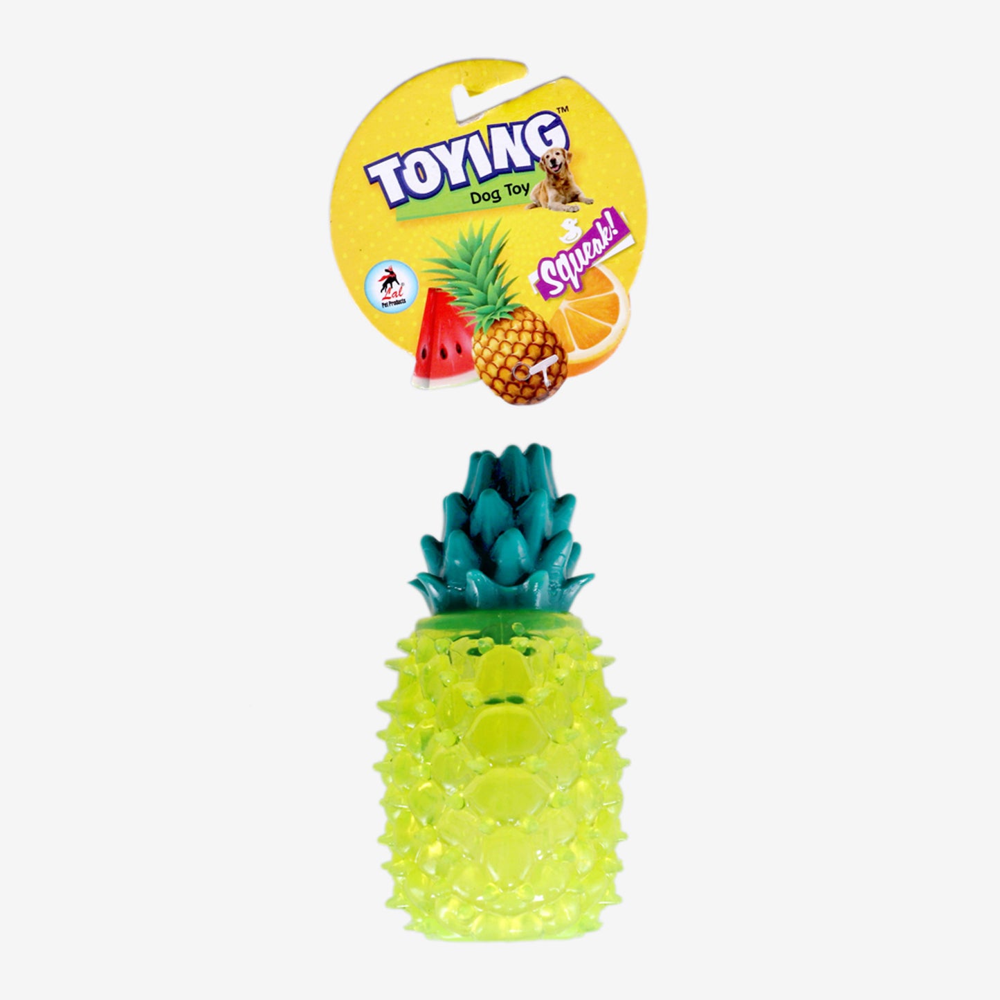 IndiHopShop Pineapple Fruit Shape Dog Chew Toy freeshipping - Indihopshop