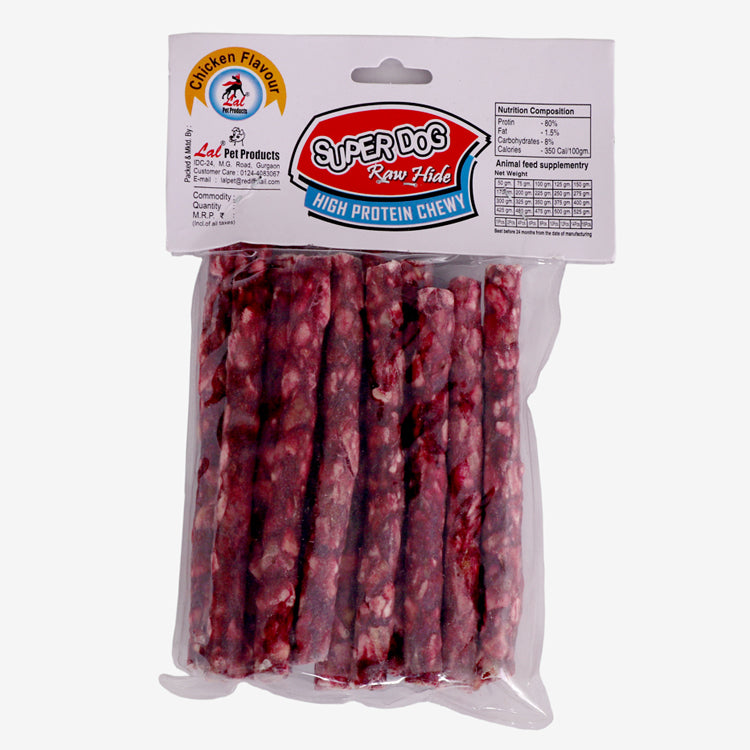 IndiHopShop Dog MUTTON Chew Sticks Munchy Stick Dogs Snacks/Treats (Pack of 1) freeshipping - Indihopshop