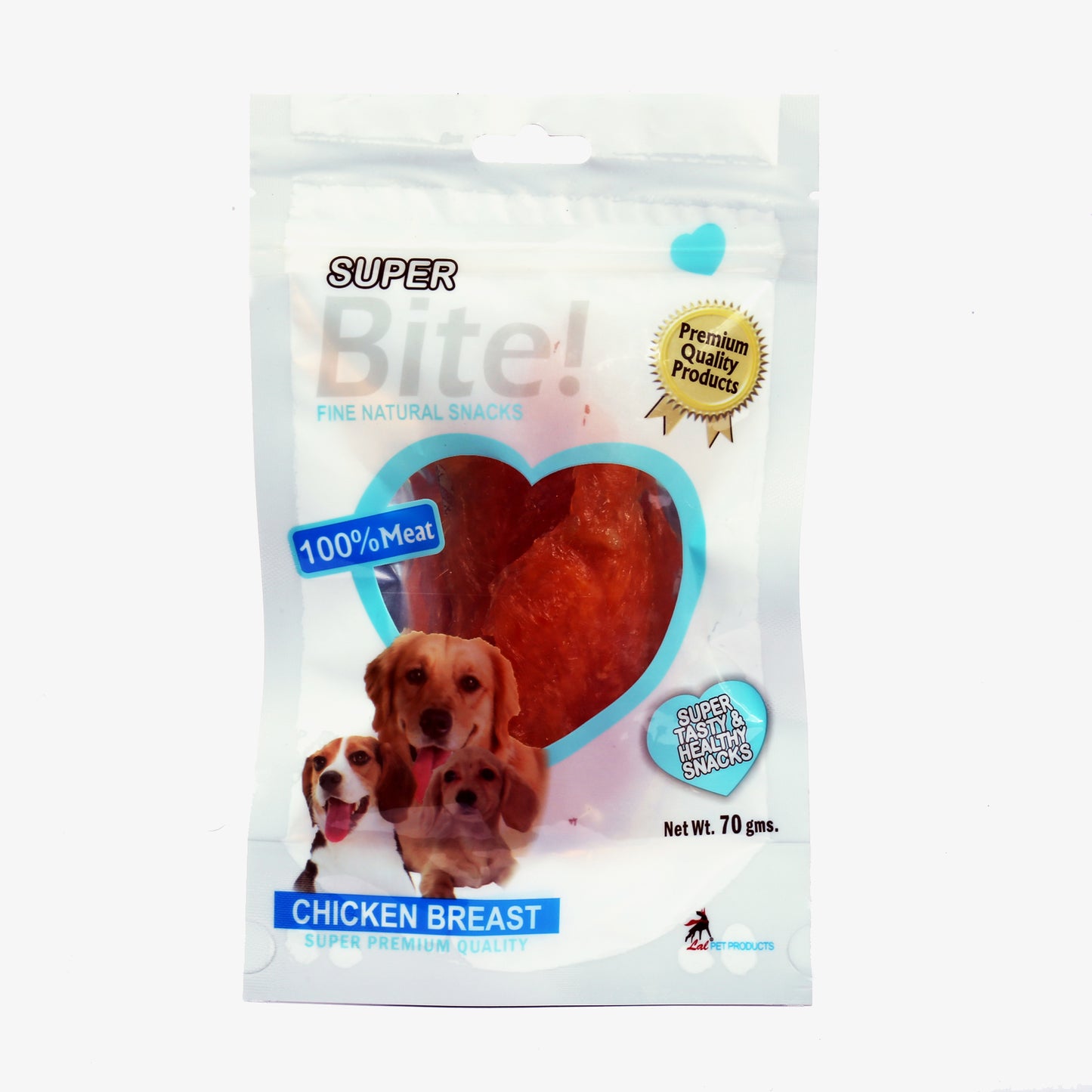 Super Bite Chicken Breast Dog Treat - 70 gms