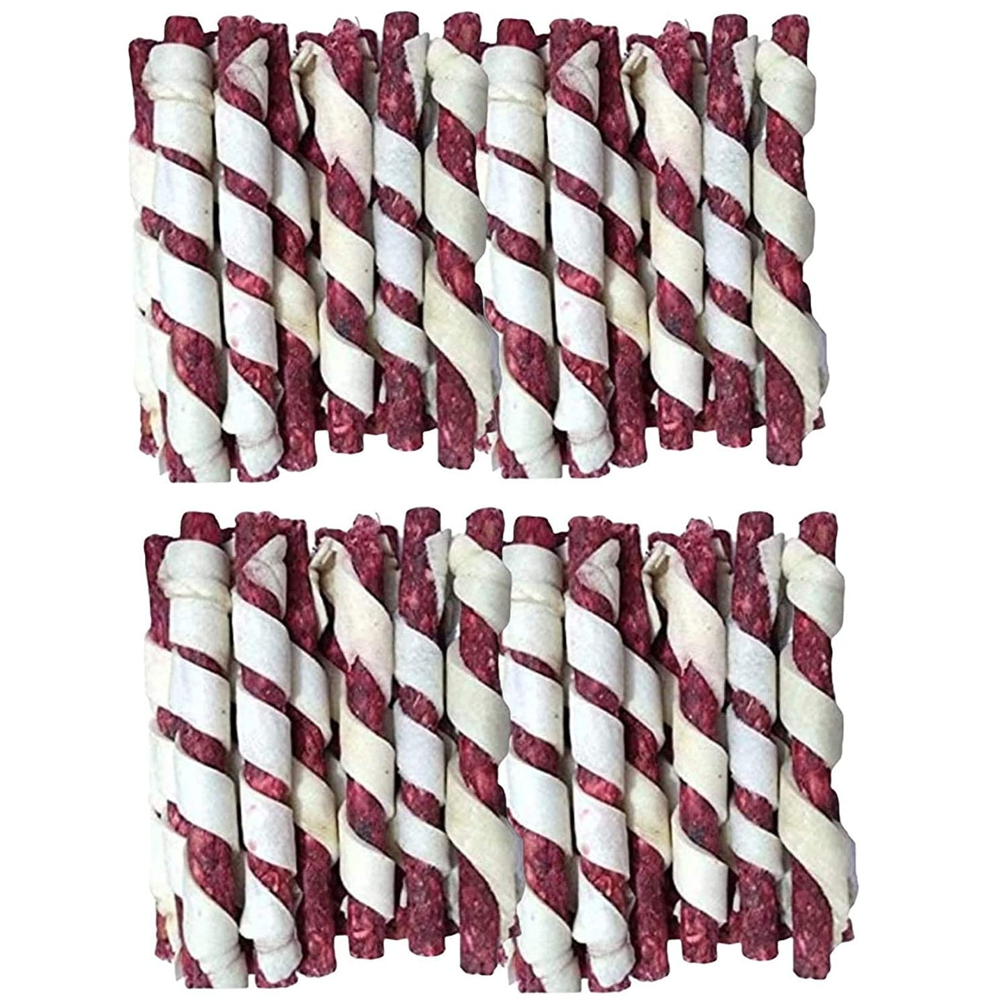 Dog MUTTON Spiral Chew Sticks Munchy Stick Dogs Snacks/Treats (Pack of 1)