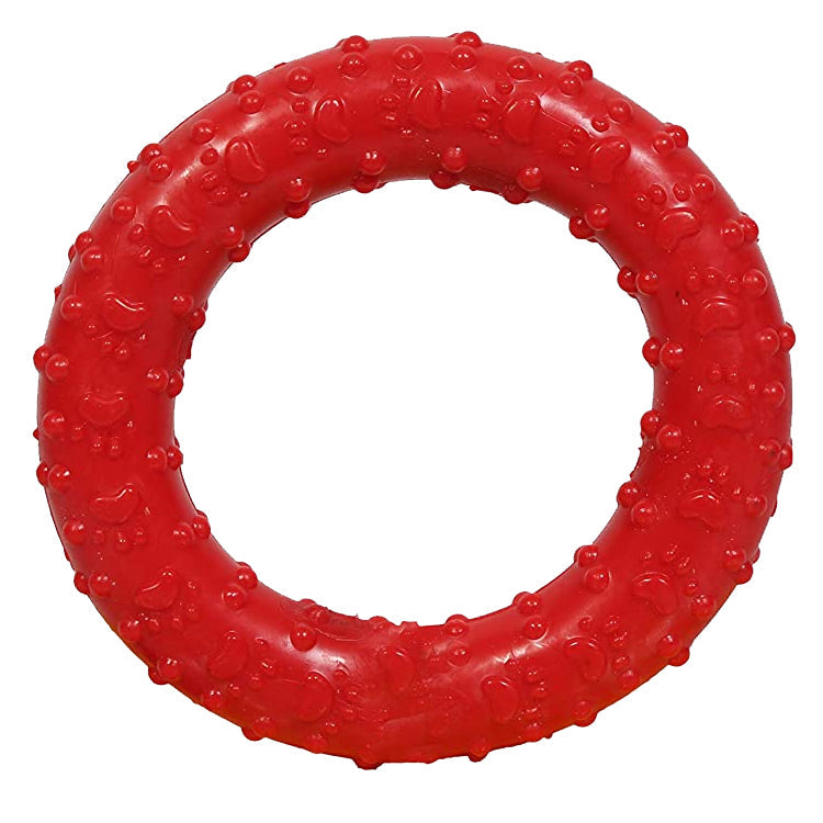 IndiHopShop Rubber Round Ring Chew Toy for Dogs, Puppy Teething Toy freeshipping - Indihopshop