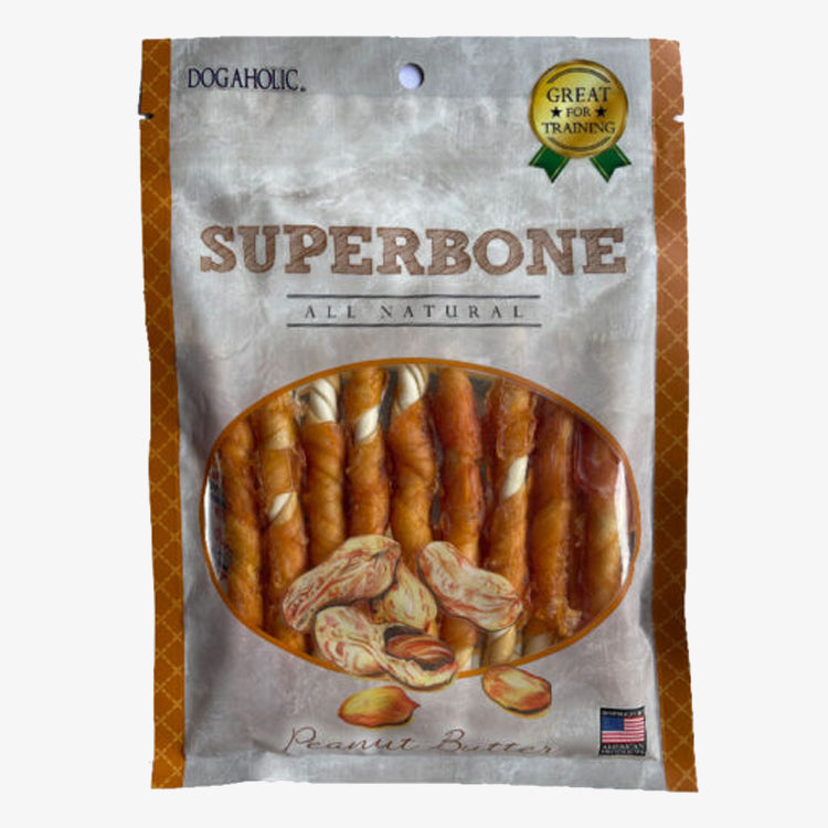 Superbone All Natural STICKS - Peanut Butter Flavour