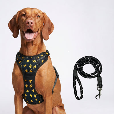 PRO Harness - Thunder - Reflective | No-Choke | Adjustable