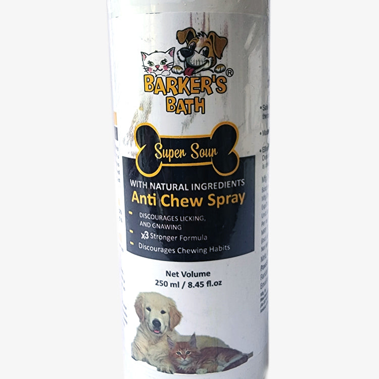 Anti Chew Spray Dogs, / Repellent Formula for Puppies & Cats | 100% Non-Toxic | (250ml)