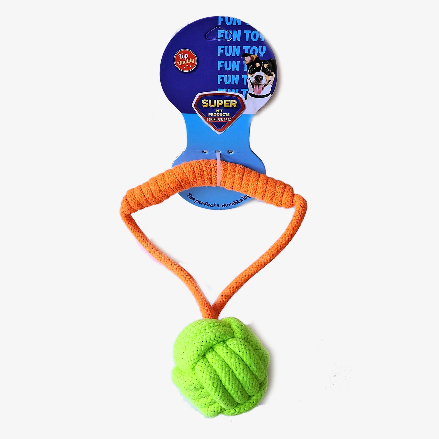 Durable Handle String Ball Chew Toy for Dogs