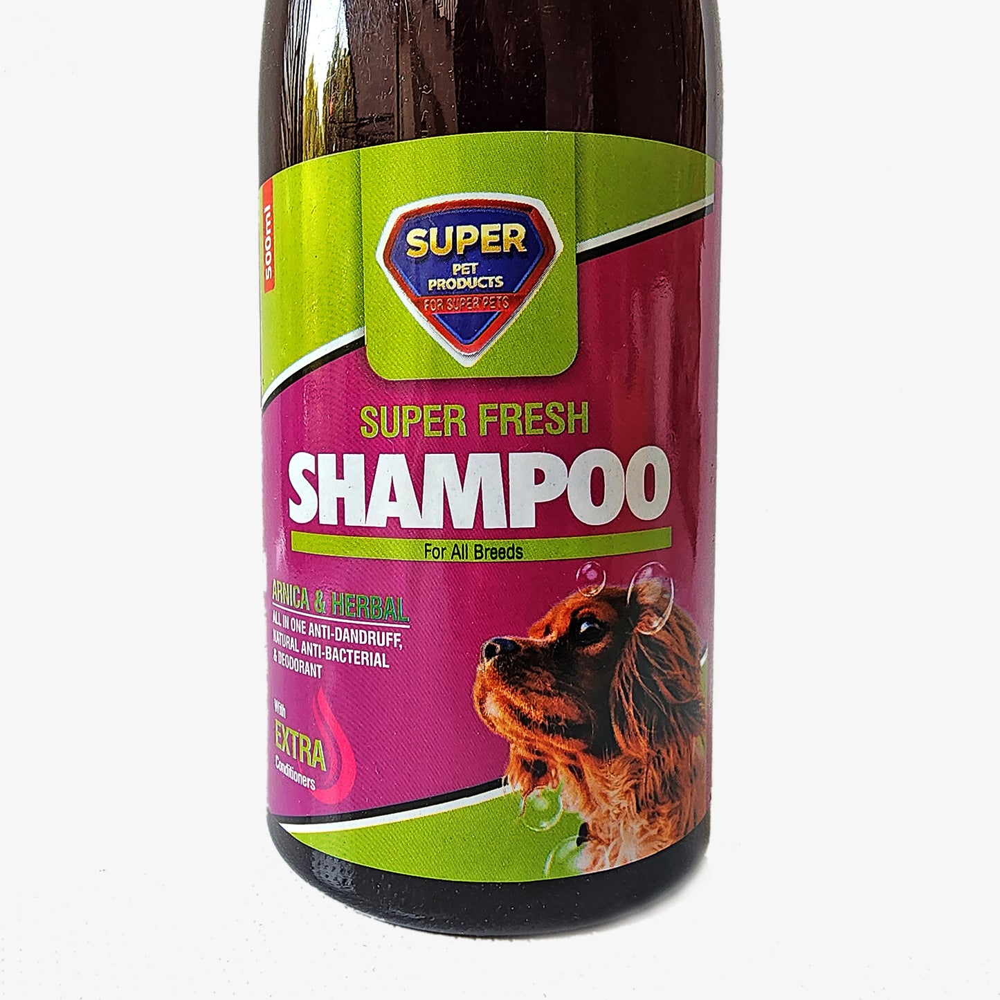 Pet Shampoo 500 ml ARNICA & HERBAL | Anti-Dandruff & Itch Relief