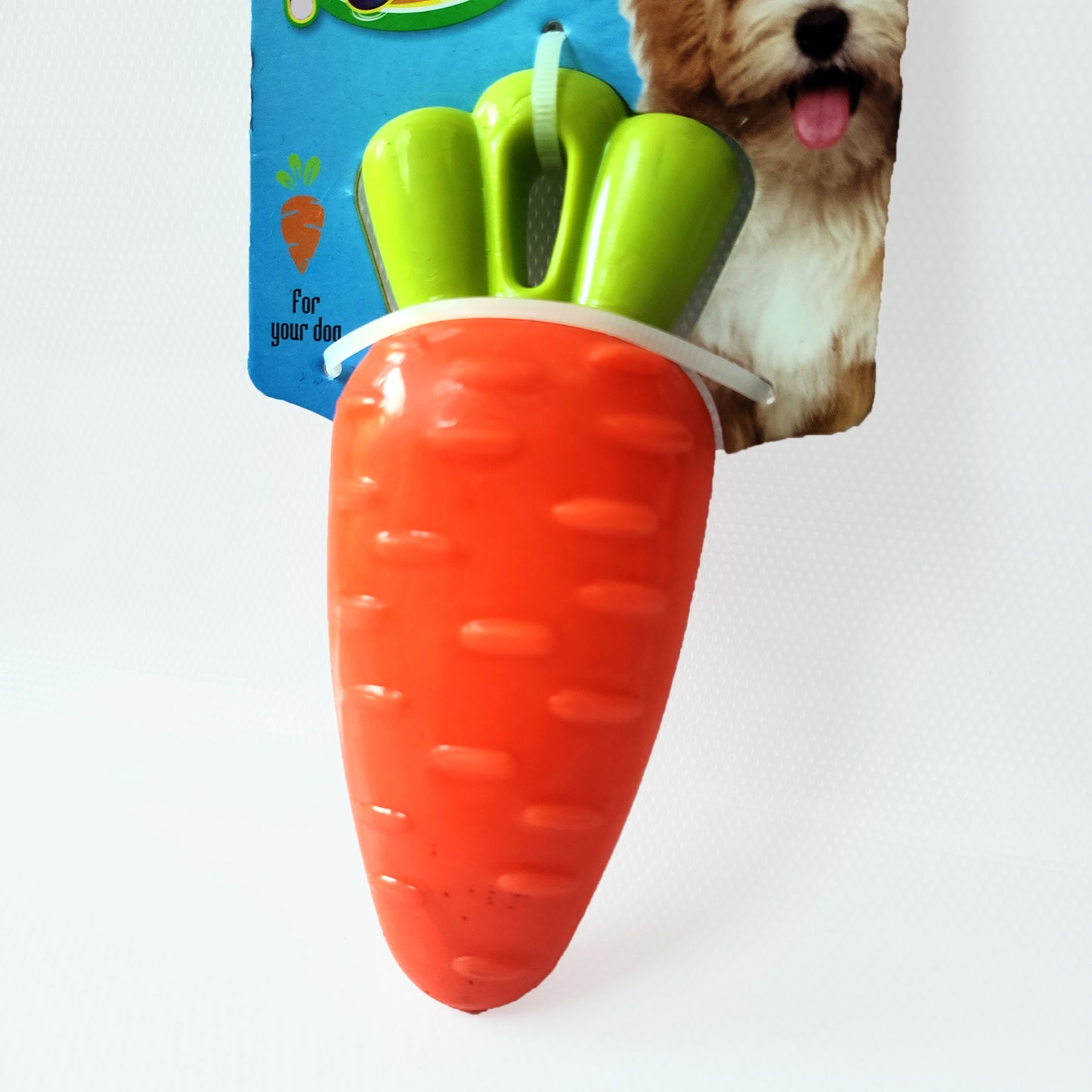 Super Pet Treat Dispensing Carrot Dog Toy