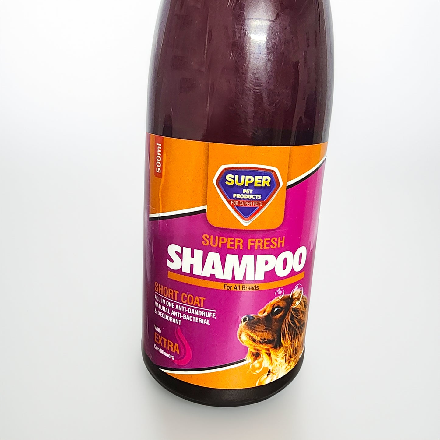 Dog Shampoo 500 ml SHORT COAT | Anti-Dandruff & Itch Relief