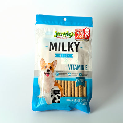 Jerhigh Chicken Dog Treats - Milky Stix