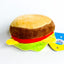 Burger Plush Toy for Dogs