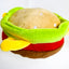 Burger Plush Toy for Dogs
