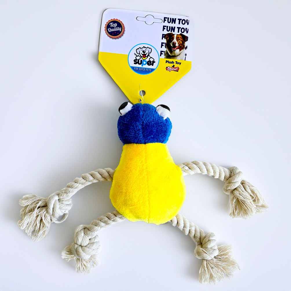 Frog Plush Toy for Dogs and Cats