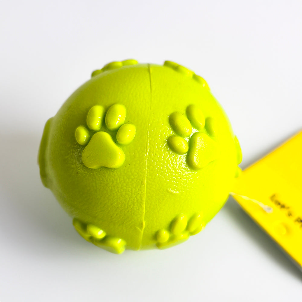 Super Pet Rubber PAW Ball Toy
