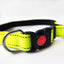 Premium Reflective Padded Dog Collar - Large - Neon