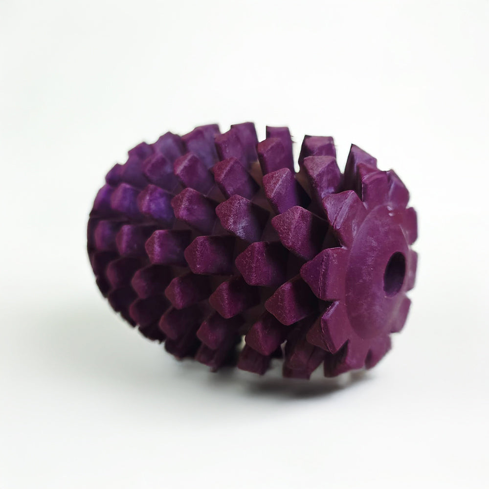 Rubber Pine Cone Dog Toy