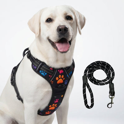 PRO Harness - SUPER PAWS - Reflective | No-Choke | Adjustable