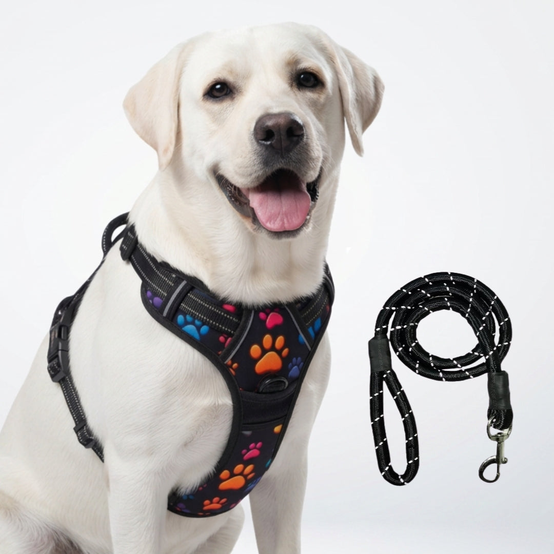 PRO Harness - SUPER PAWS - Reflective | No-Choke | Adjustable