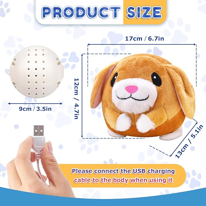 🐷 Dancing & Singing Moving Interactive Dog Toy