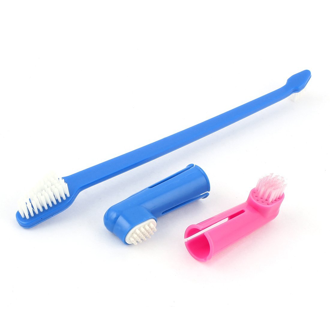 Cleaning Dental Toothbrush Set of 3 with 1 Double Headed Toothbrush