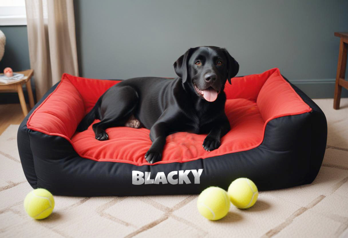 Personalized Comfy Dog Bed 2.0