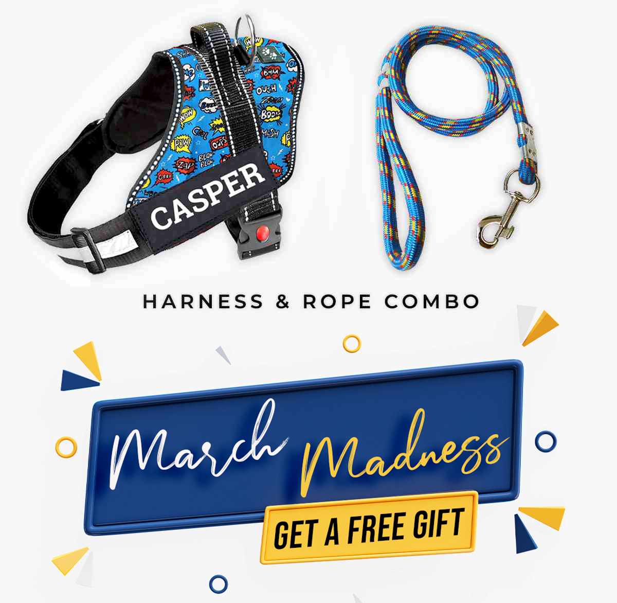 Collar best sale harness combo