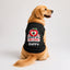 Personalized Pet Vest/Sando/T-Shirt - BLACK