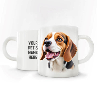 Personalized Pet Coffee Mug - Beagle - 2