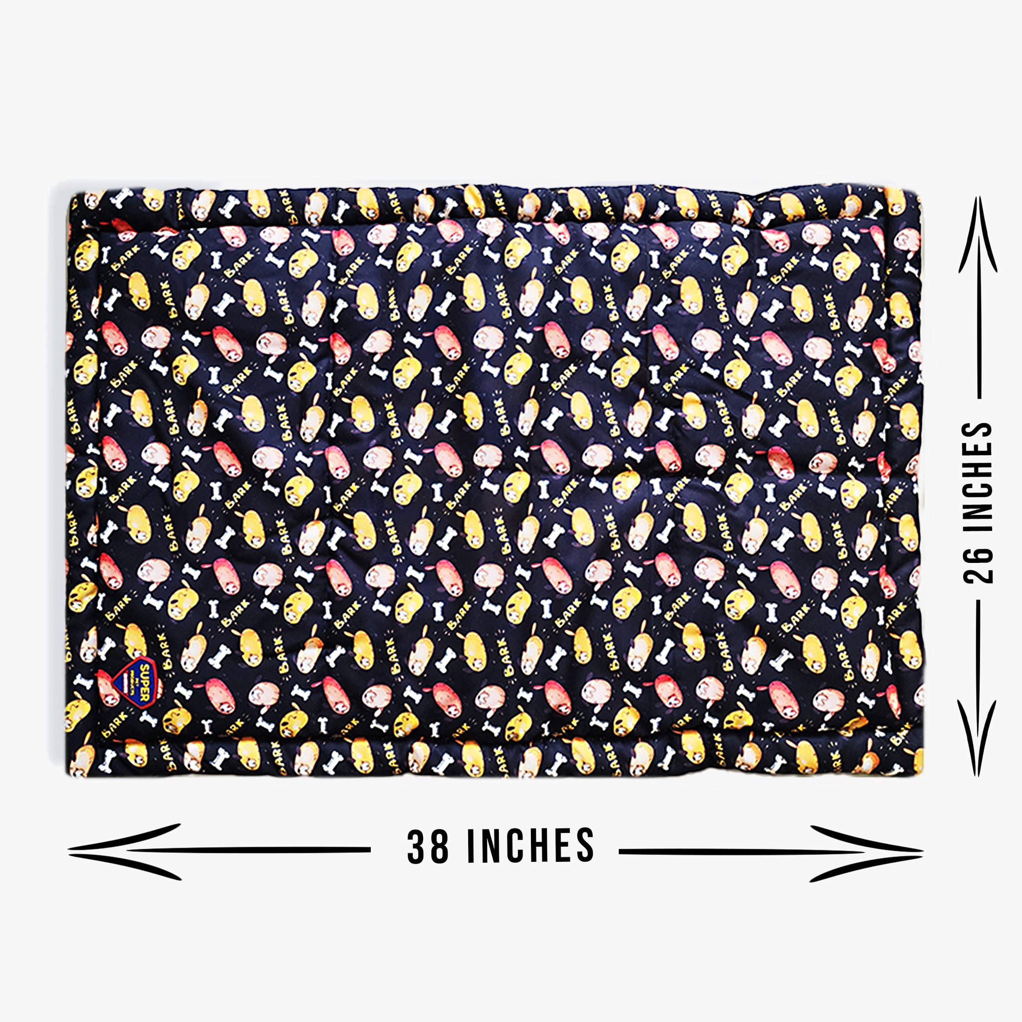 Super Pet Sleeping Mat for Dogs & Cats - BLACK CURRENT