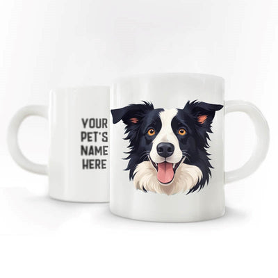 Personalized Pet Coffee Mug - Border Collie - 1