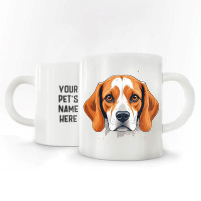 Personalized Pet Coffee Mug - Beagle - 3