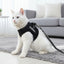 Personalized Cat Harness 2.0 - Black