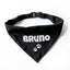 Personalized Bandana for Pets - BLACK