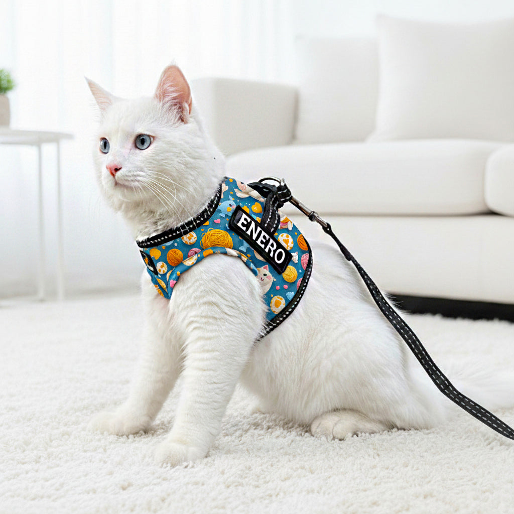 Personalized Cat Harness 2.0 - Hello Kitty