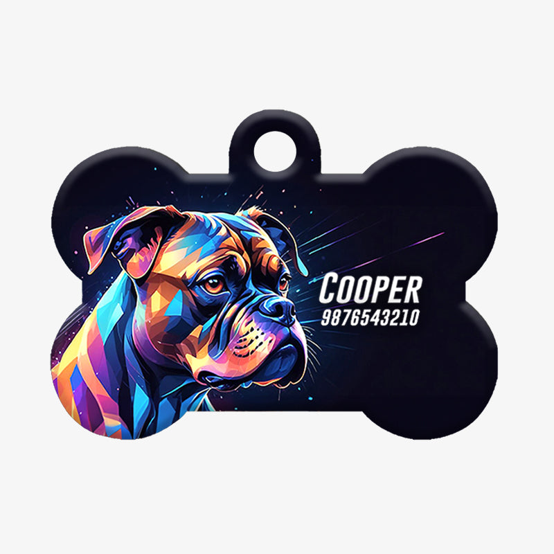 Personalized Pet ID Tag - Boxer