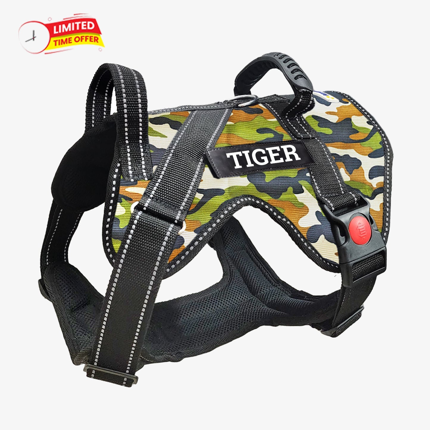 Personalized Supreme Harness - CAMOUFLAGE
