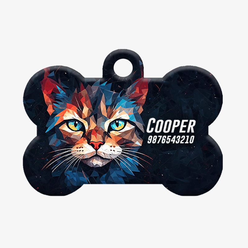 Personalized Pet ID Tag - Cat