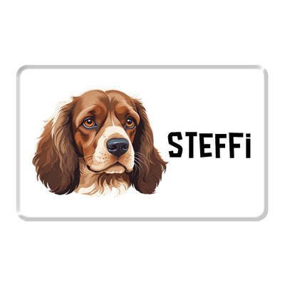 Personalized Pet Breed Fridge Magnet - Cocker Spaniel