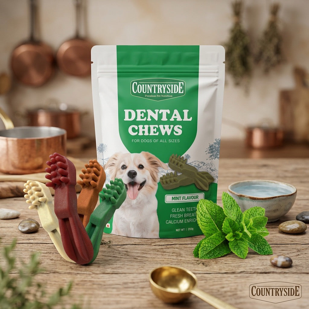 Countryside Dental Chews – Mint Flavour (250g)